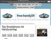 Tablet Screenshot of free-handy24.de